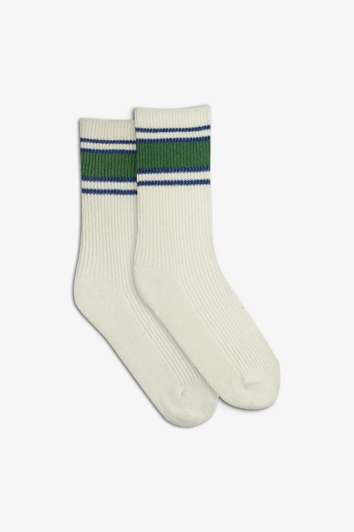 ATHLEISURE CASHMERE CREW SOCKS BY HANSEL FROM BASEL