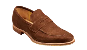 Barker Gates Elegant loafer - Castagnia Suede