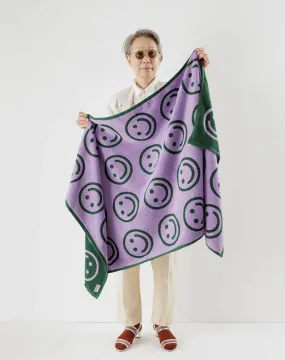 BATH TOWEL LAVENDER FOREST HAPPY