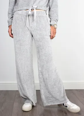 BD Easy Wide Leg Pants in Heather Grey