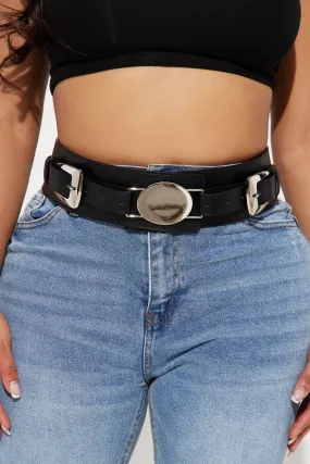 Bonnie Wide Belt - Black