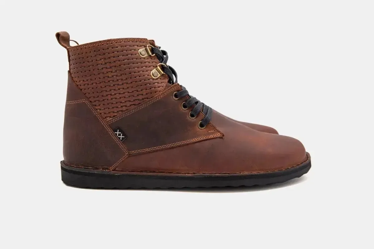 Botín Hombre - Traro Pull Up Brown