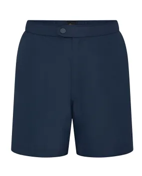 Brioni Quick Dry Smart Button Swim Shorts (Navy)