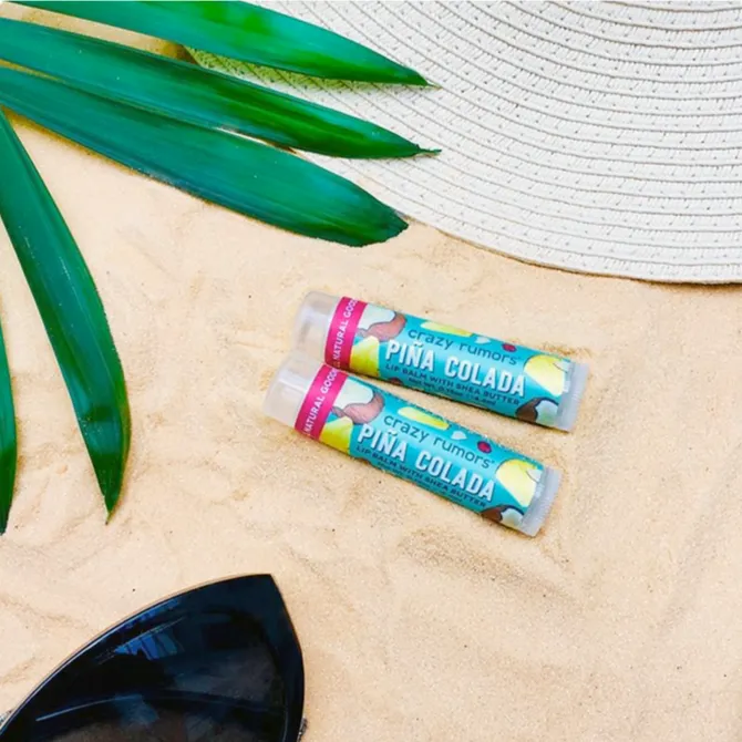 CRAZYRUMORS Pia Colada Lip Balm