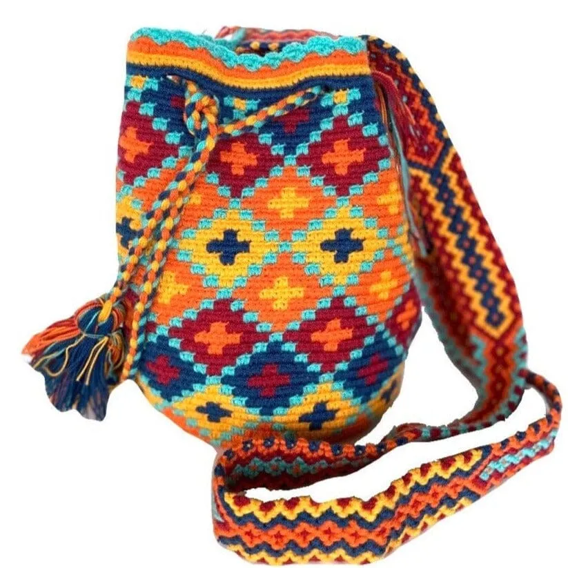 Desert Sunset Medium Crochet Bags