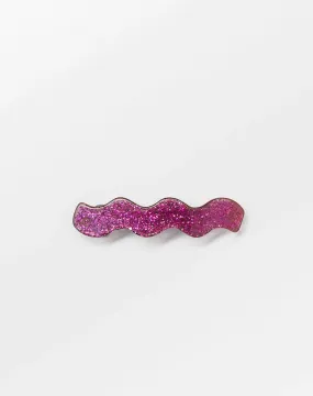 GLIZ WAVE HAIR CLIP - IBIS ROSE