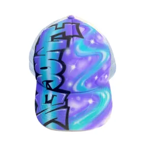 Graffiti Side Swirl Trucker (1)