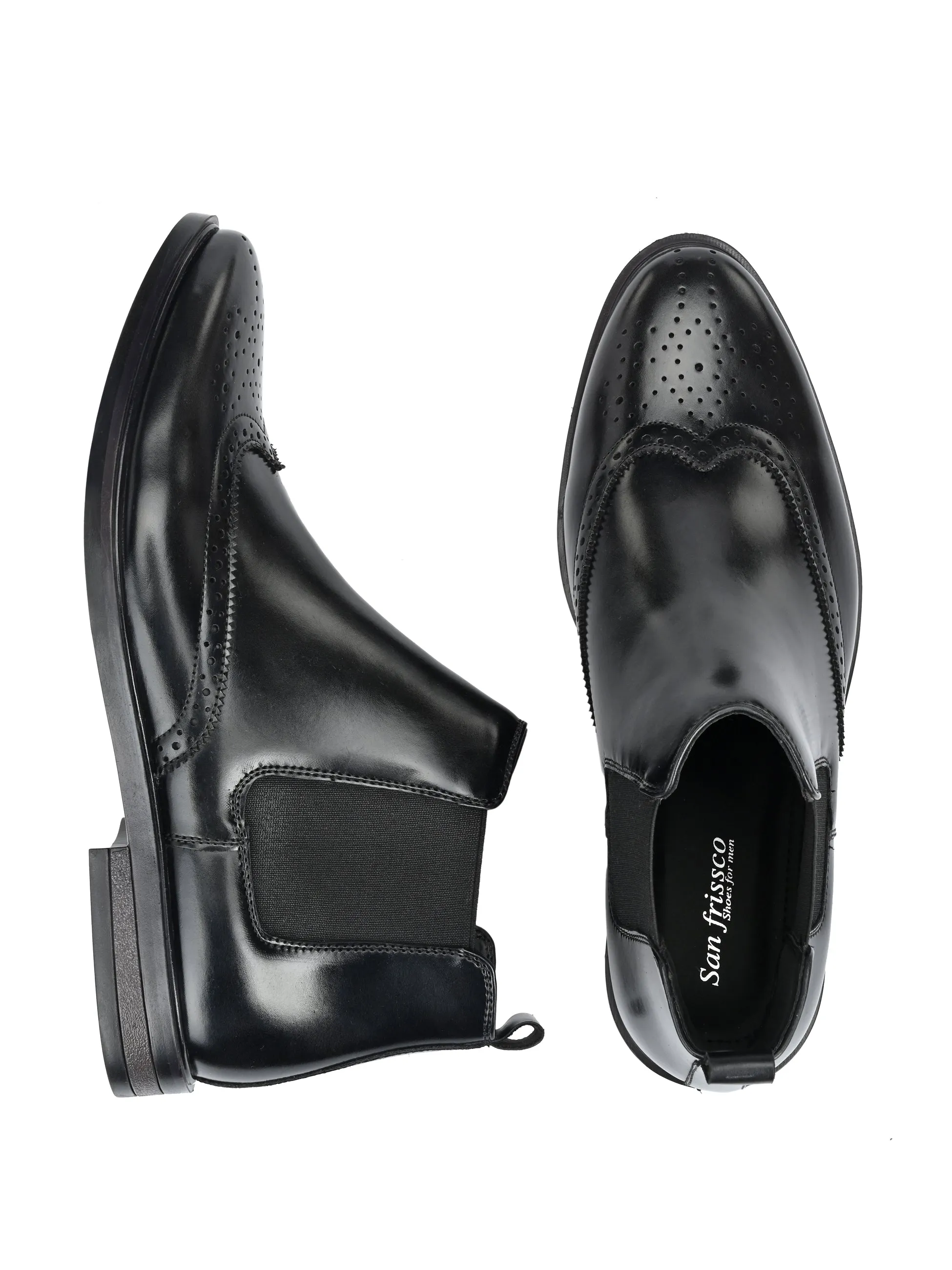 Hague Black Chelsea Boots