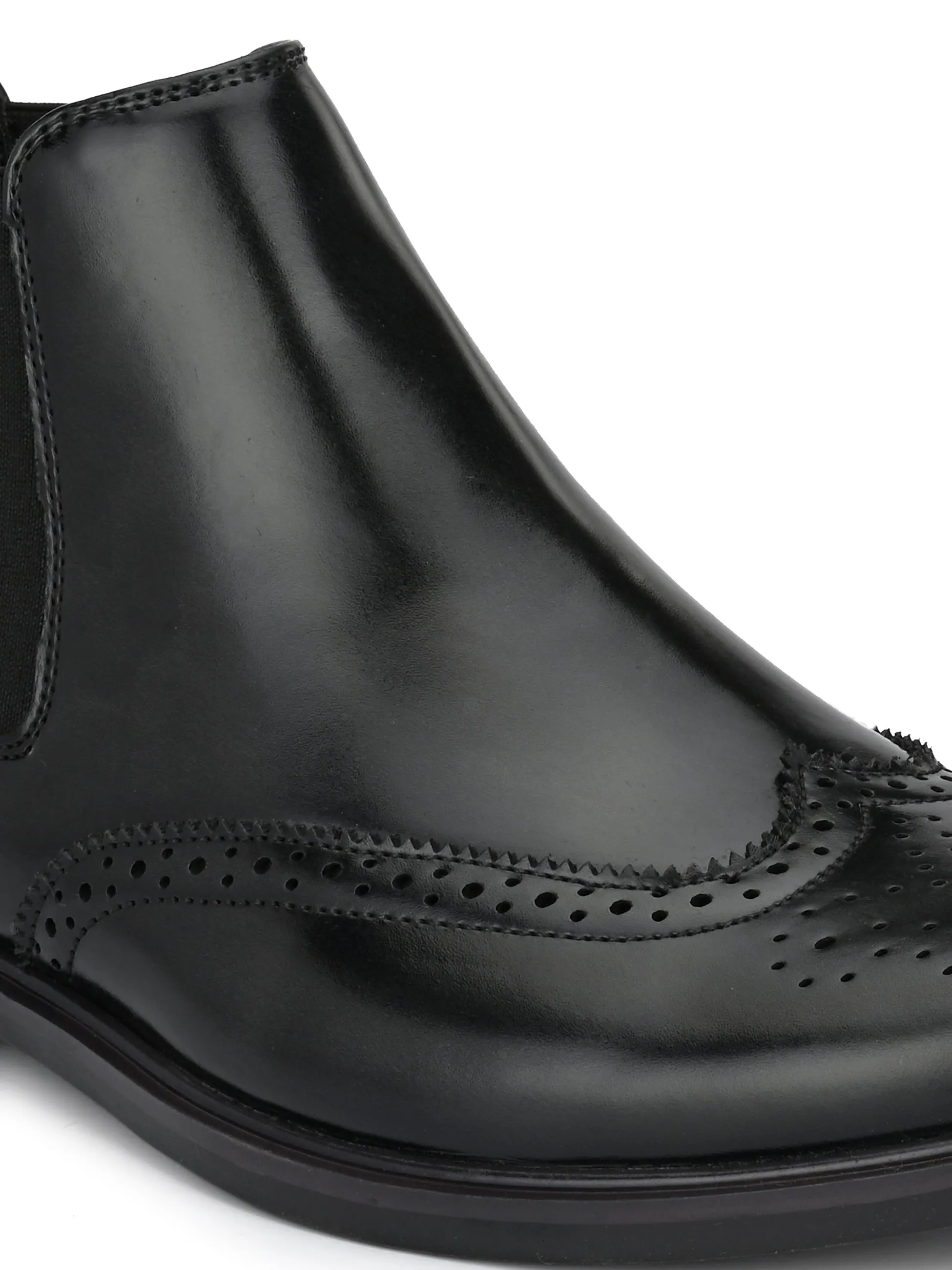 Hague Black Chelsea Boots