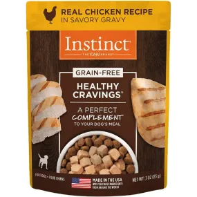 Instinct Healthy Cravings Pollo para Perro 12 Sobres