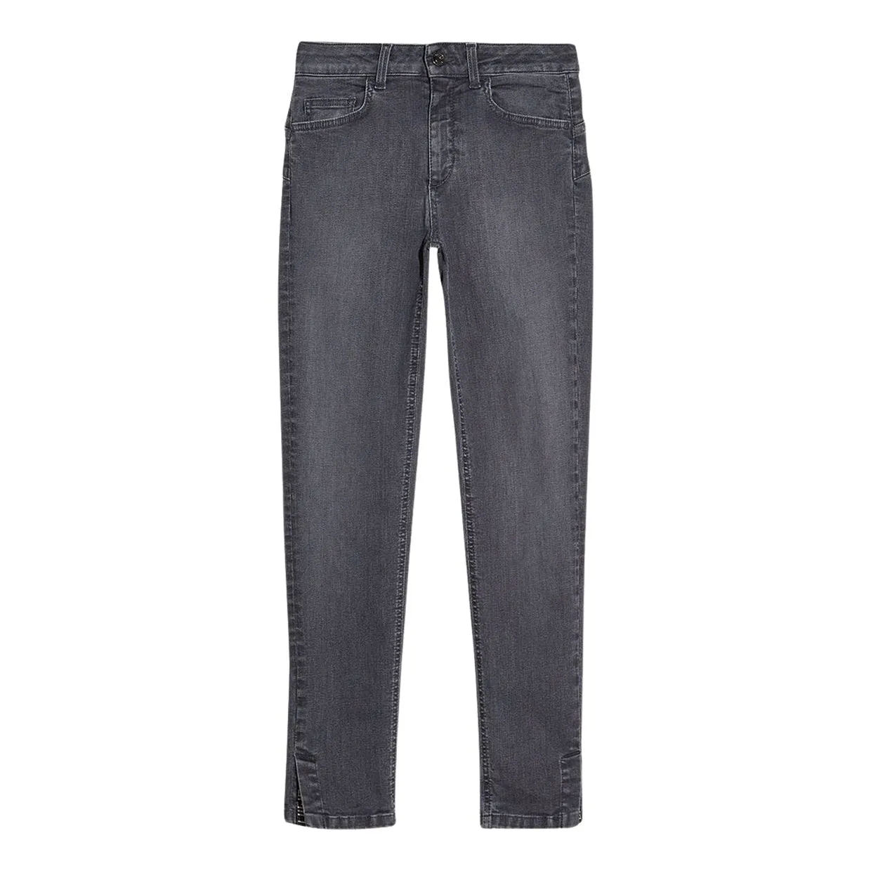 Jeans Liu-Jo Skinny Con Spacchetto Grigio