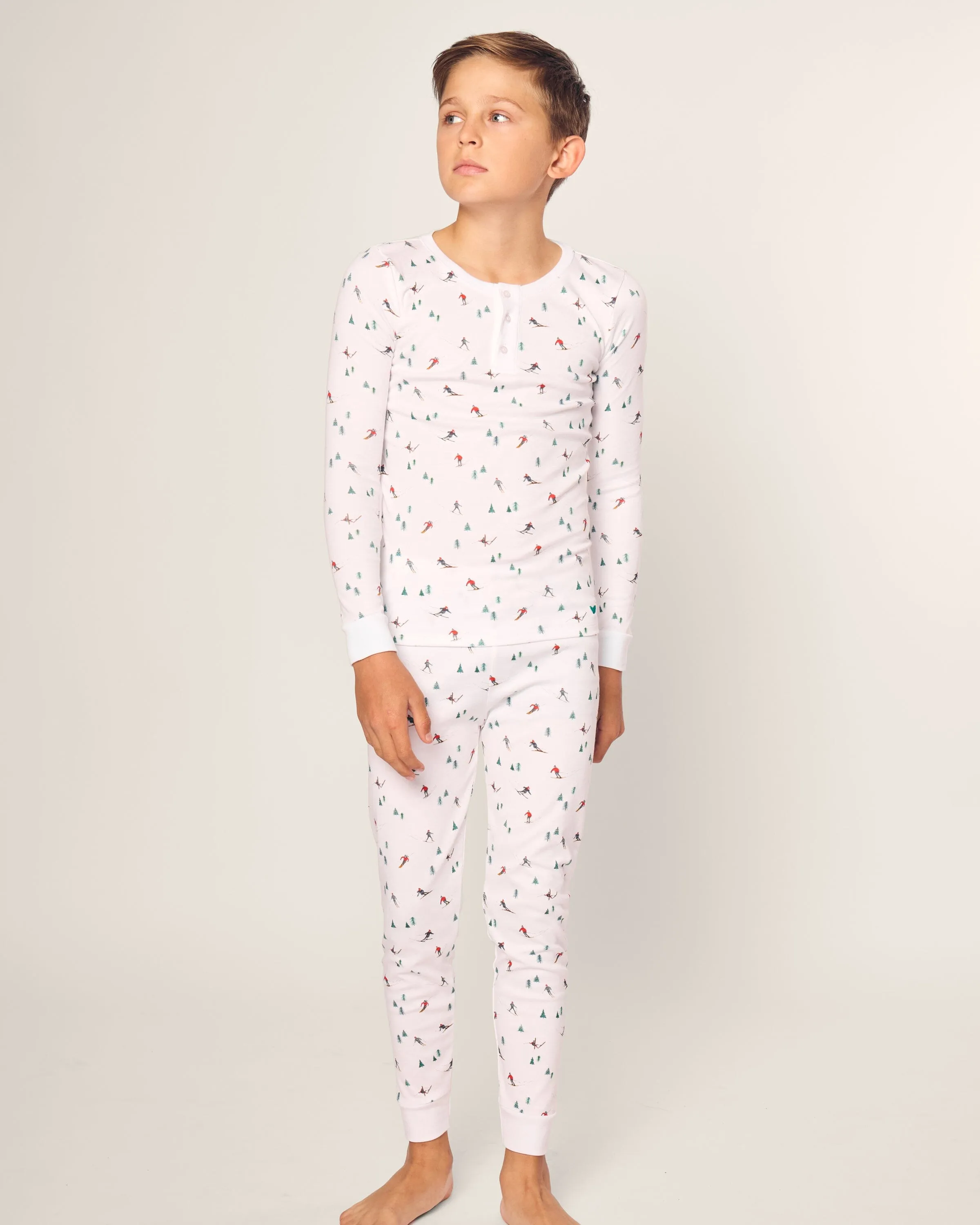 Kid's Pima Snug Fit Pajama Set | Après Ski