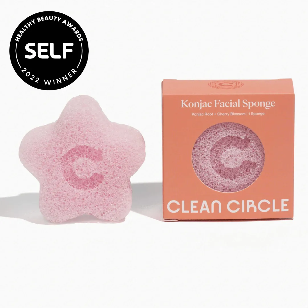 Konjac Facial Sponge by Clean Circle