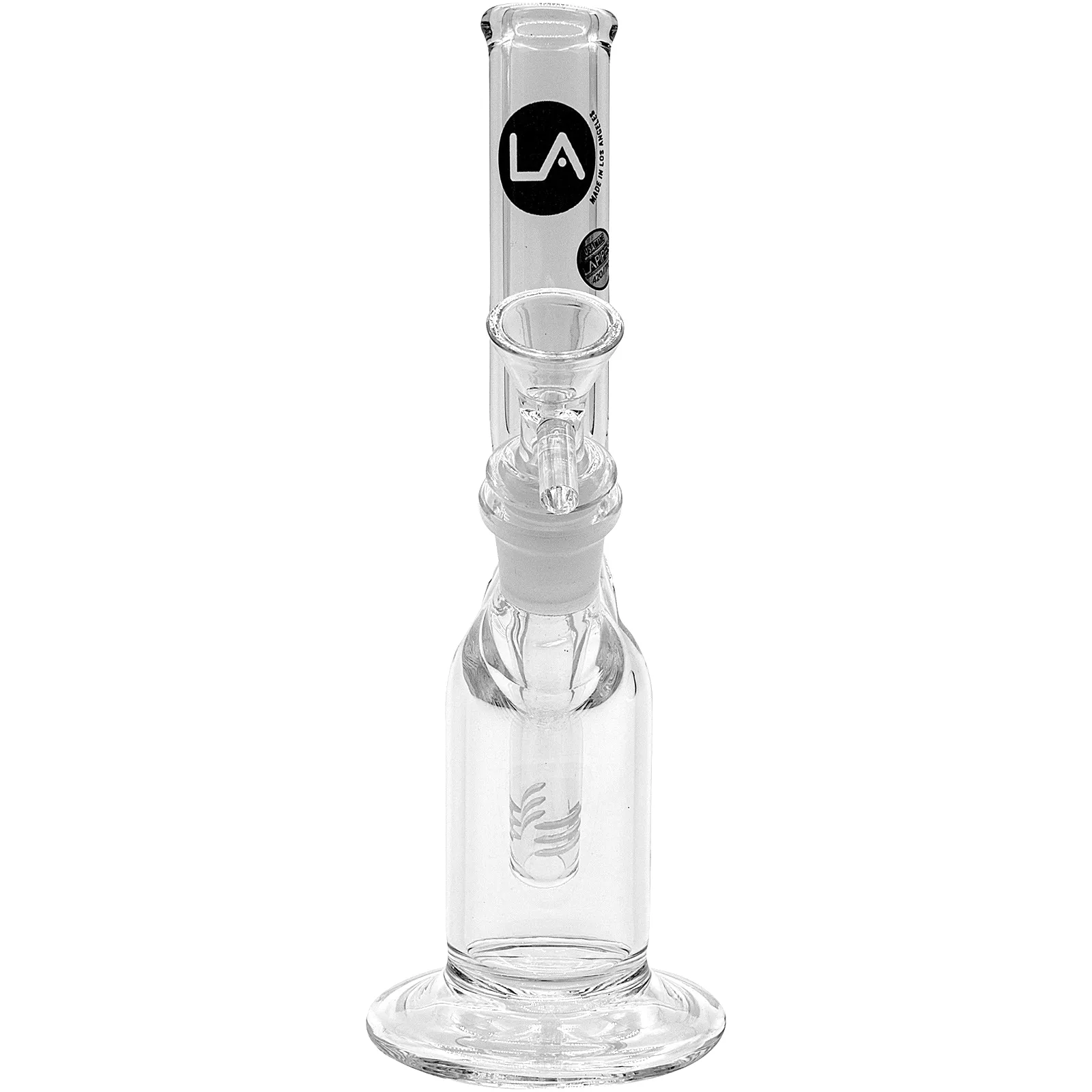 LA Pipes Zig-Zag and Straight Hybrid Bong