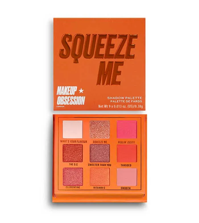 Makeup Obsession - Paleta de sombras Squeeze Me