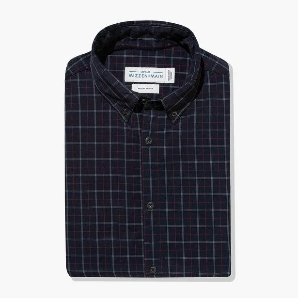 Men's Mizzen   Main | Redding Performance Sport Shirt | Black Check