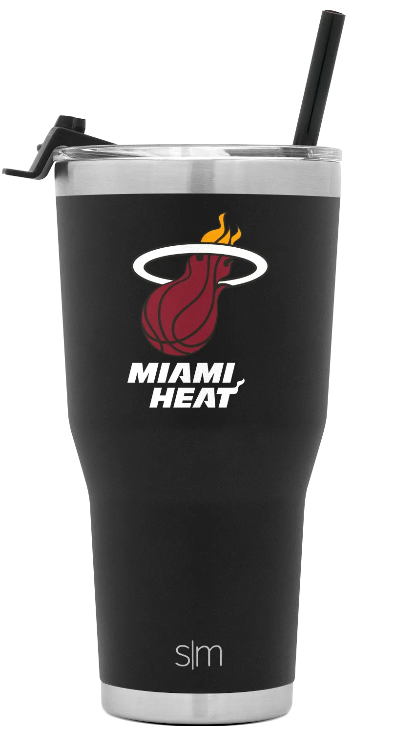 NBA Cruiser Tumbler with Flip Lid and Straw