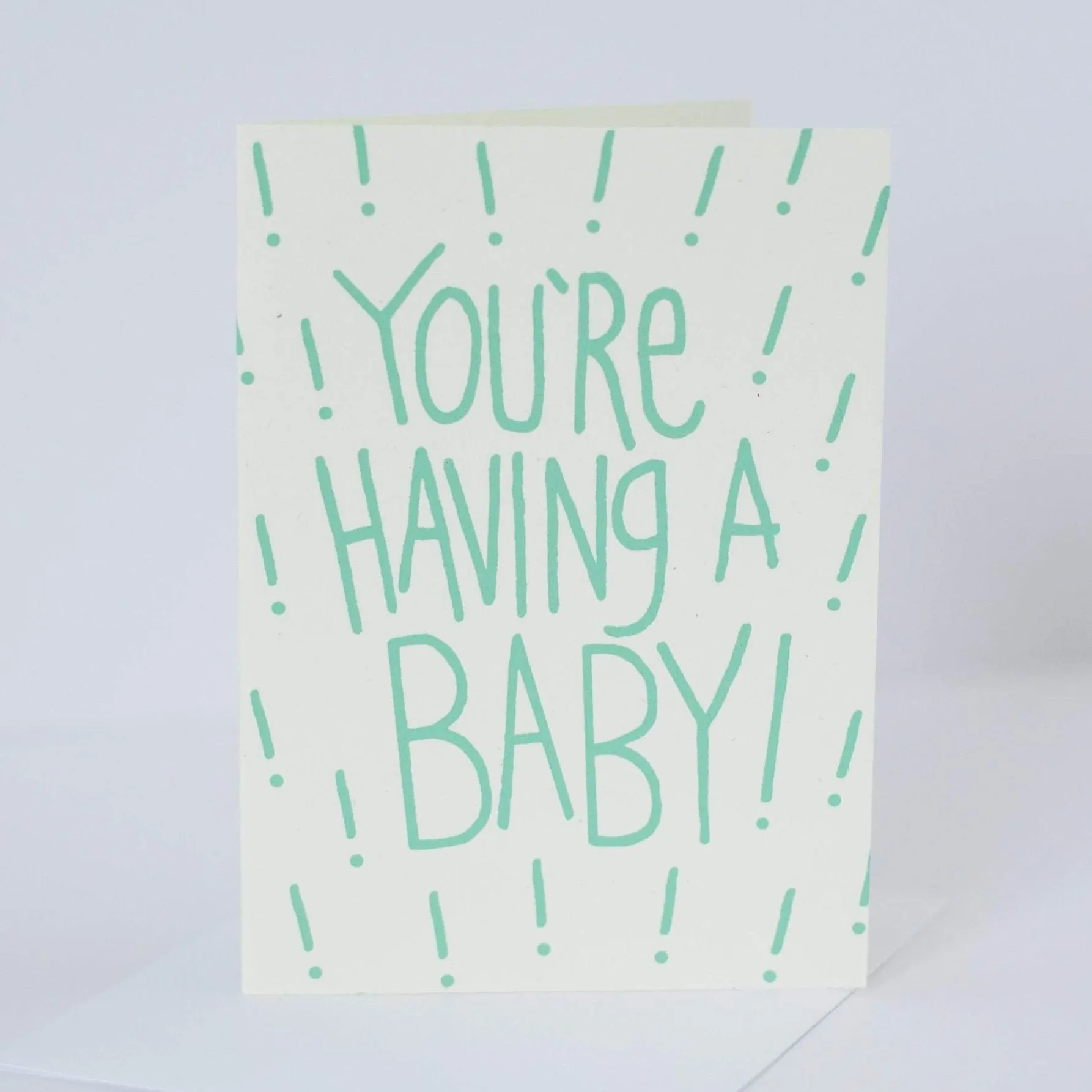 new baby congratulations card, gender neutral baby shower card