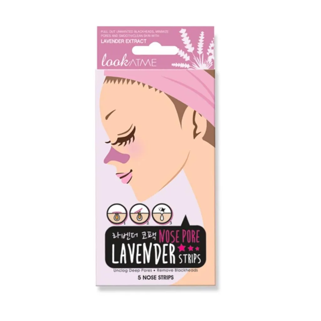 Parches para nariz Look at Me NOSE PORE STRIPS LAVENDER