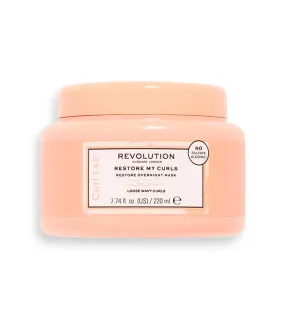 Revolution Haircare - Mascarilla de noche restauradora Restore My Curls - Curl 1 2