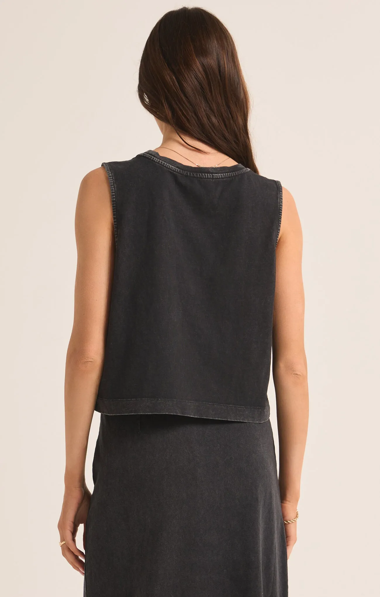 Sloane Jersey Muscle Tank