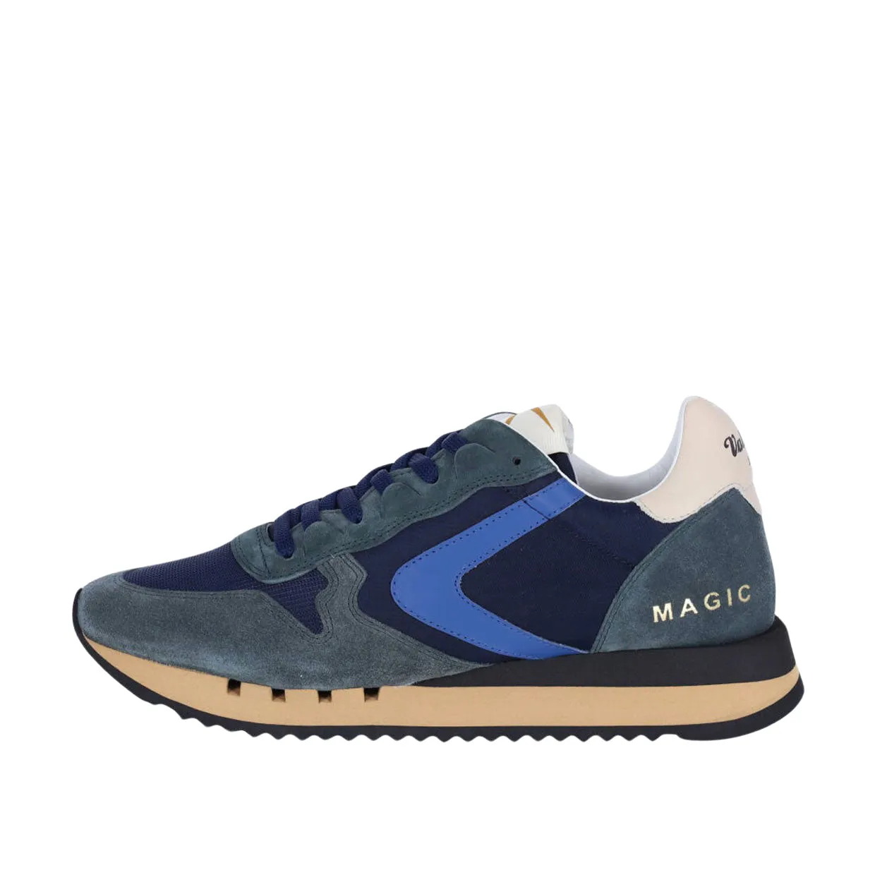 Sneakers Uomo Valsport Magic Run 93 Verde / Blu