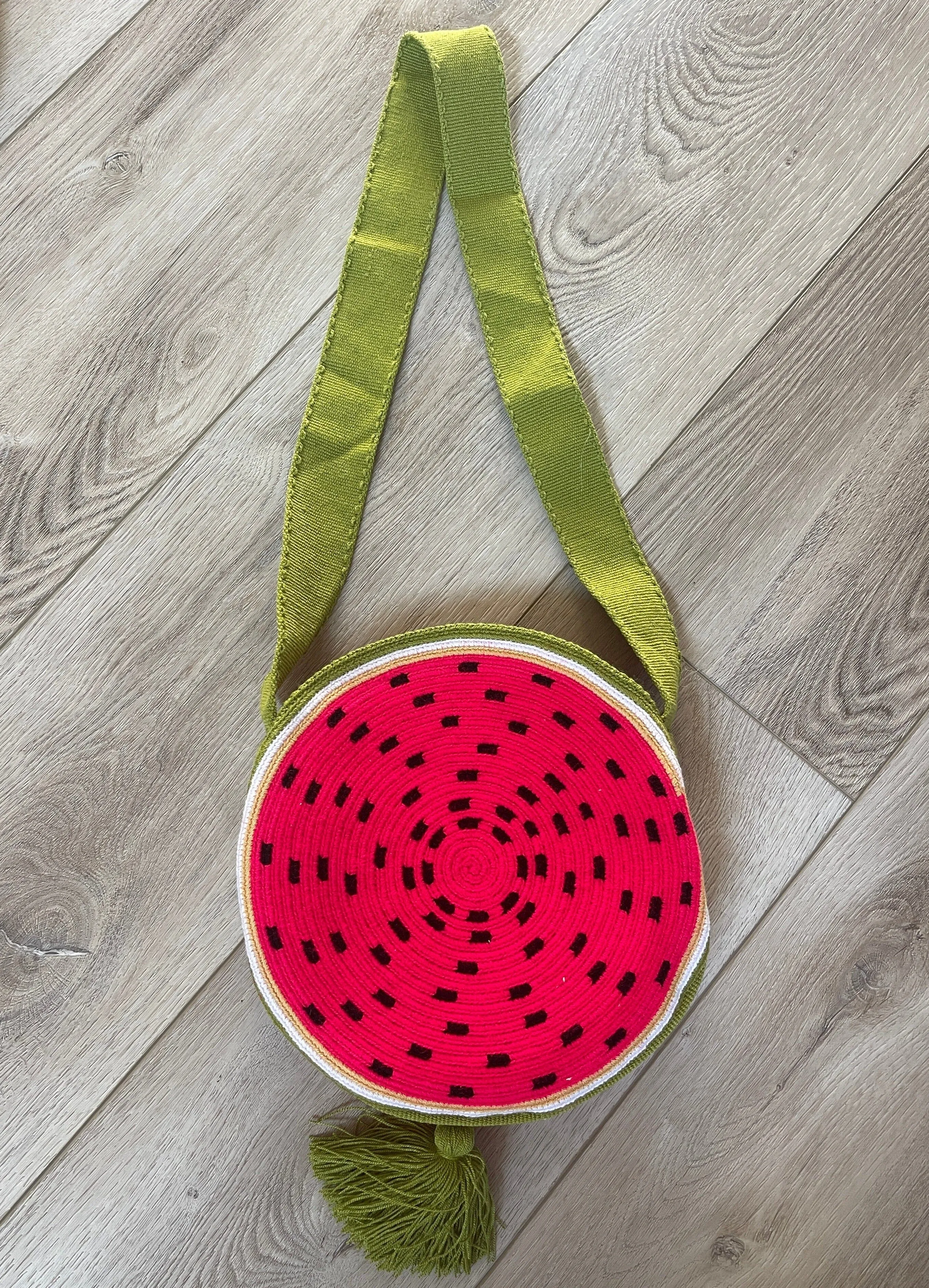 Tropical Vibes Purses | Summer Crossbody Handbag | Rounded L