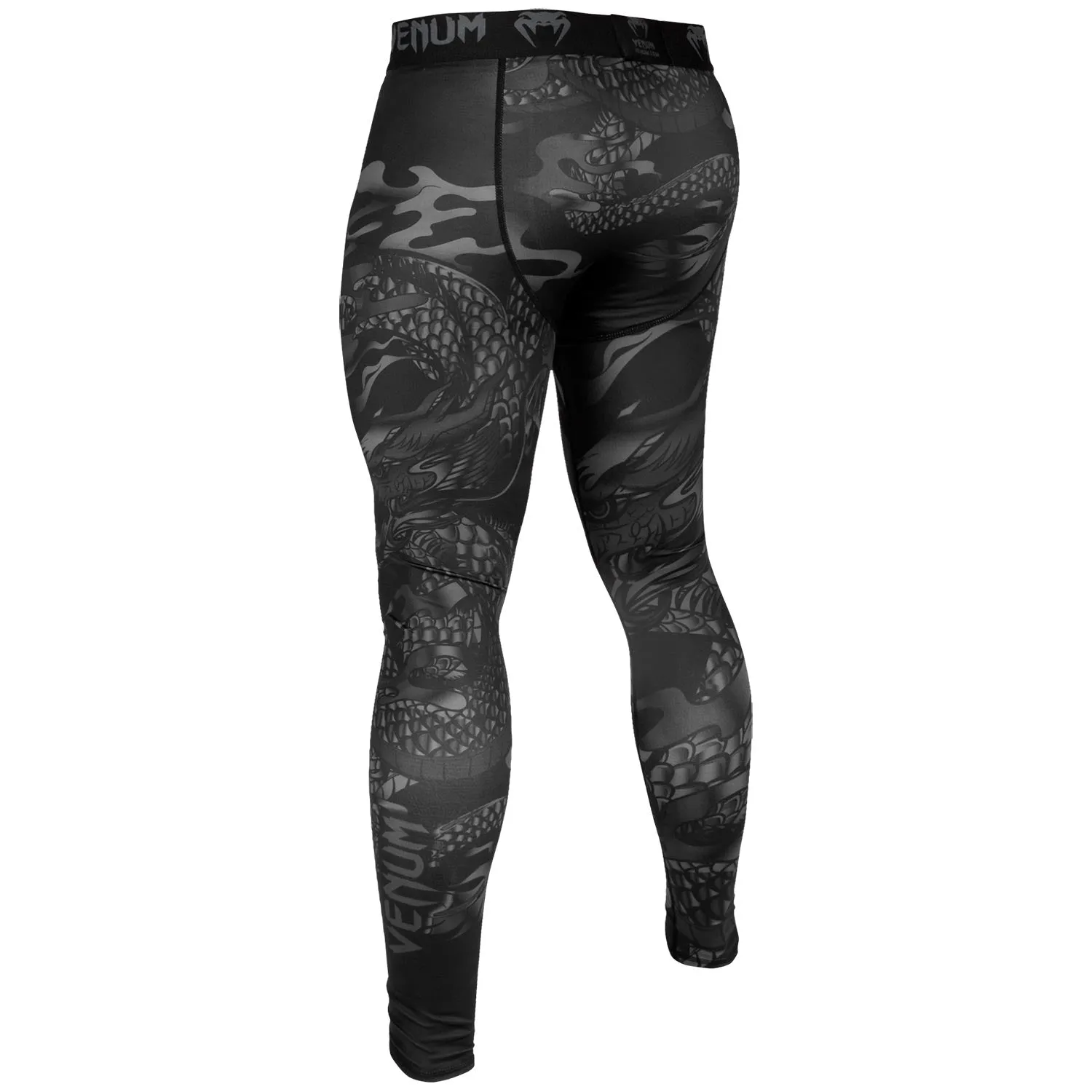 Venum Dragon's Flight Compression Tights - Black/Black