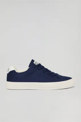 Zapatilla Habana de lona azul marino para hombre con detalles Polo Club